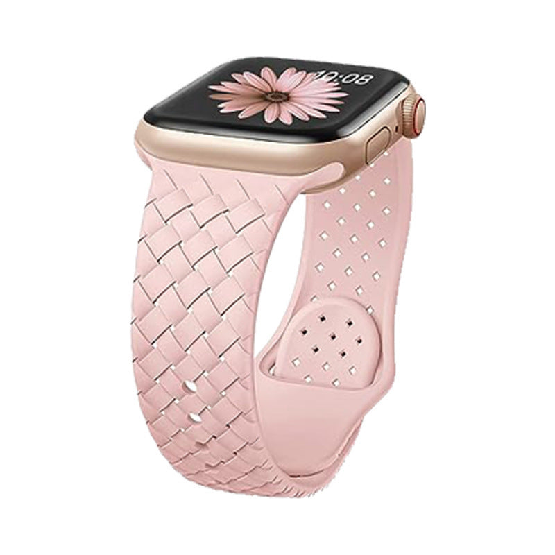 Woven Pattern Silicone Watch Strap abea9669 e10c 4f21 a394 f0b627f4f041