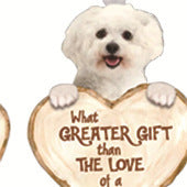 Love Dog Acrylic Key Ring Pendant ac00603e aaf9 494c 906f f21ab9c33e2d