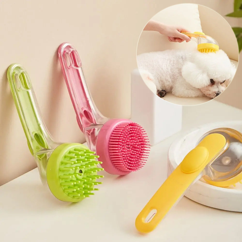 Dogs Cats Pets Brush Pet Bath Brush Cleaning Brushes Long Handle Shower Brush Pet Supplies Cat Dog Pet Grooming Comb For Pet