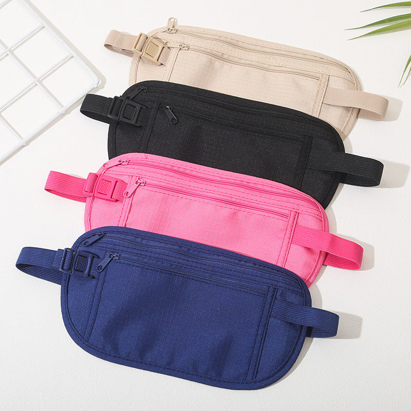 Invisible Thin Passport Burglar-proof Next To The Skin Waist Bag ac345304 6616 4315 b3b9 75d774e06863