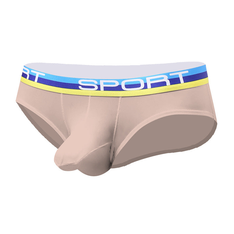 Sexy Three-dimensional Bullet Separation Bag Men's Underwear Panties Nylon Breathable Elastic Ice Silk Fabric ac8224b7 28a2 4
