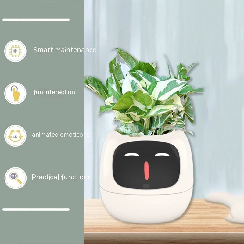 Smart Planter Endless Fun Over 49 Rich Expressions 7 Smart Sensors And AI Chips Make Raising Plants Easy And Fun ac98159a 75b
