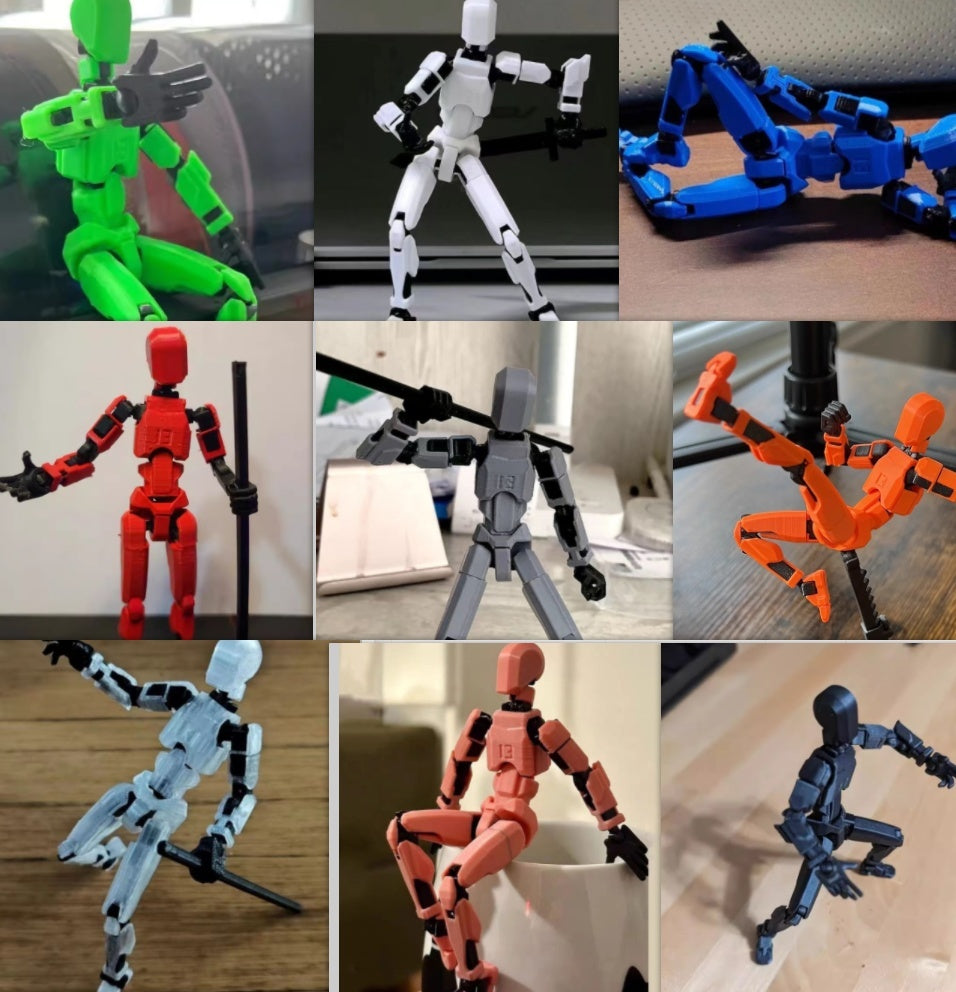 Multi-Jointed Movable Shapeshift Robot 2.0 3D Printed Mannequin Dummy Action Model Doll Toy Kid Gift acbe48c8 8ddc 406f b3c3