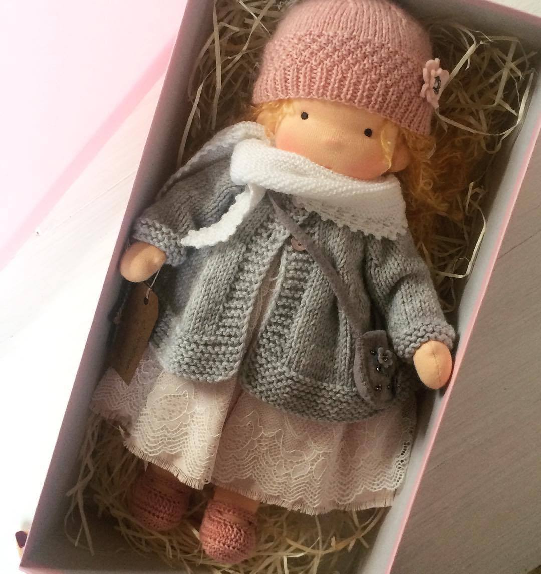 Waldorf Handmade Plush Doll Children's Toy ad12740d ea47 403e 929b e543fa710b8e
