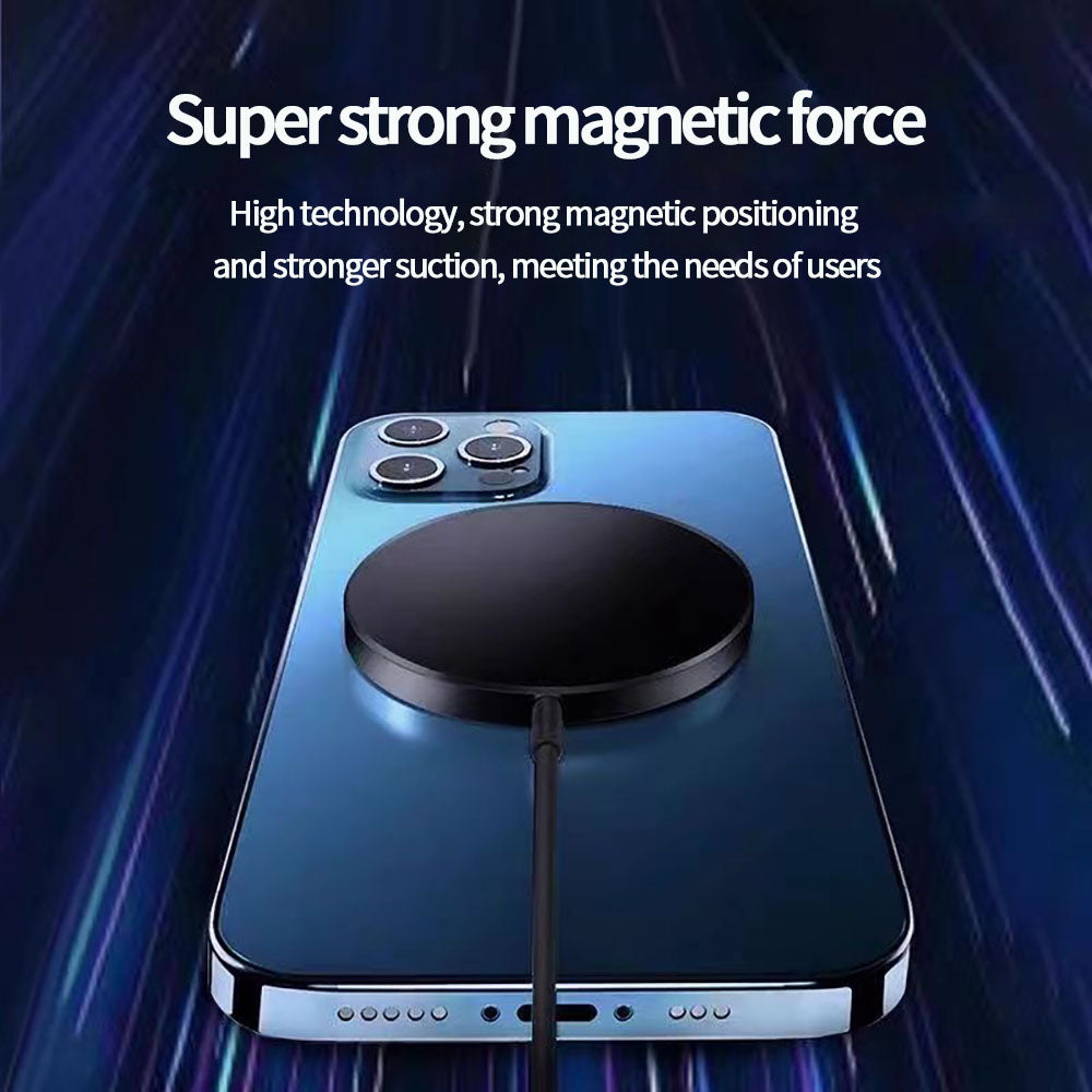 Qi2 Wireless Charger 15W Magnetic Wireless Fast Charging Is Suitable For 12-16PG Mobile Phone Models. Support Temu Us