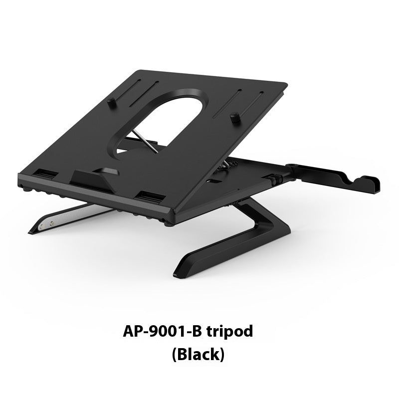 New Laptop Stand Multifunctional Folding Lift Portable Laptop Stand Monitor Increase Rack Aluminum Alloy Base - 图片 10