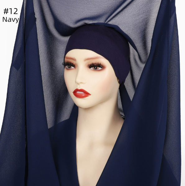 Lazy Chiffon Convenient Headscarf Magnetic Buckle Fixed ae17676a 34d7 432d 91de 4e0274cd549f