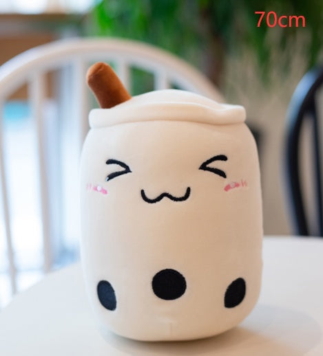 Cute Fruit Drink Plush Stuffed Soft Strawberry Milk Tea Plush Boba Tea Cup Toy Bubble Tea Pillow Cushion Kids Gift ae2f3361 2