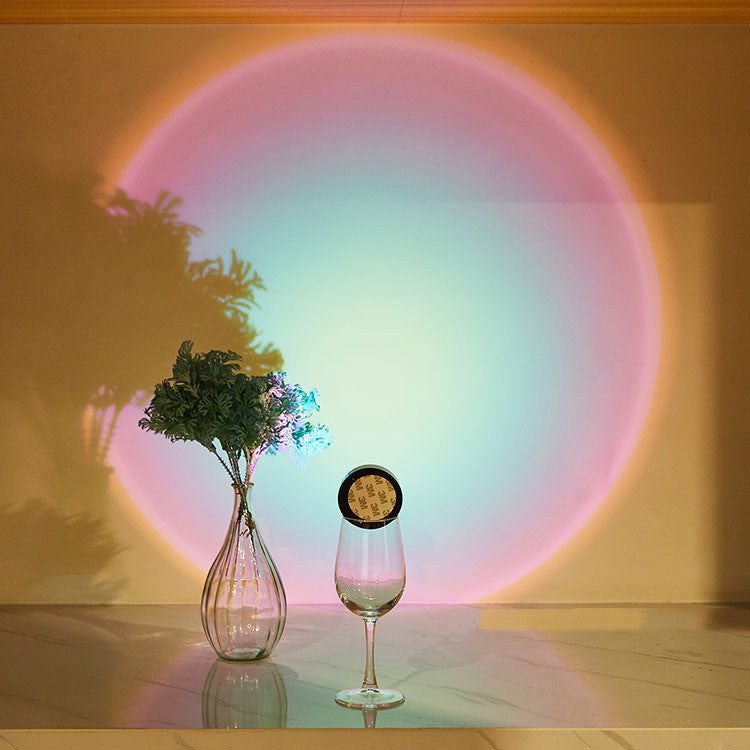 Led Lights Wireless Closet Kitchen Lights Under Furniture Battery Powered Sunset Nightlight Wall Lamp Bedroom Decoration Cabi