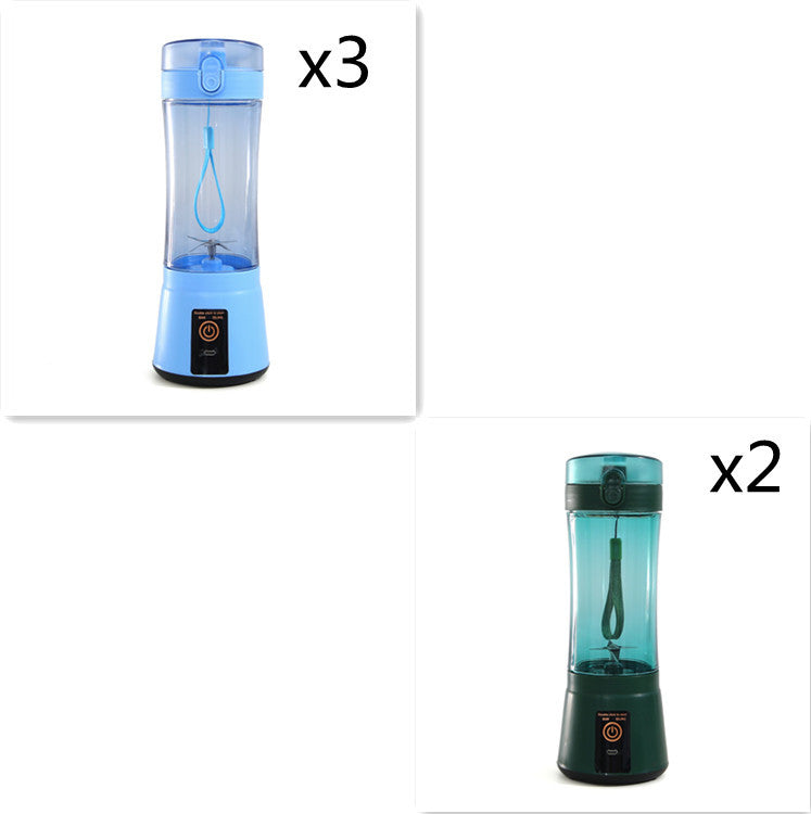 Portable Electric Fruit Juicer Wireless USB Rechargeable Mini Mixer Multifunction Summer Smoothie Blender Machine Kitchen Sup