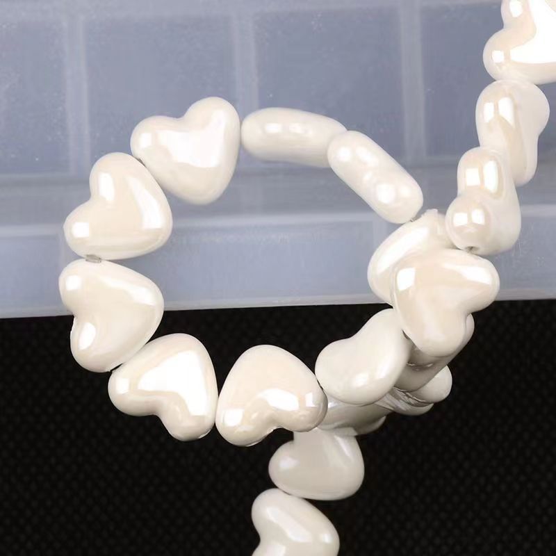 Cross Hole Love Ceramic Beads aeaf9ed4 5933 42d8 b2b5 b394119cf430