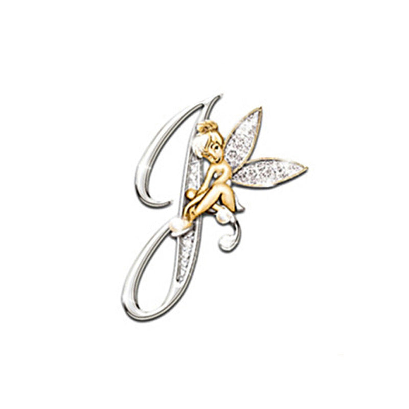 Women's Fashion 26 English Letter Brooch aeb8e0b6 8742 4e33 b896 d033e8cc1d26