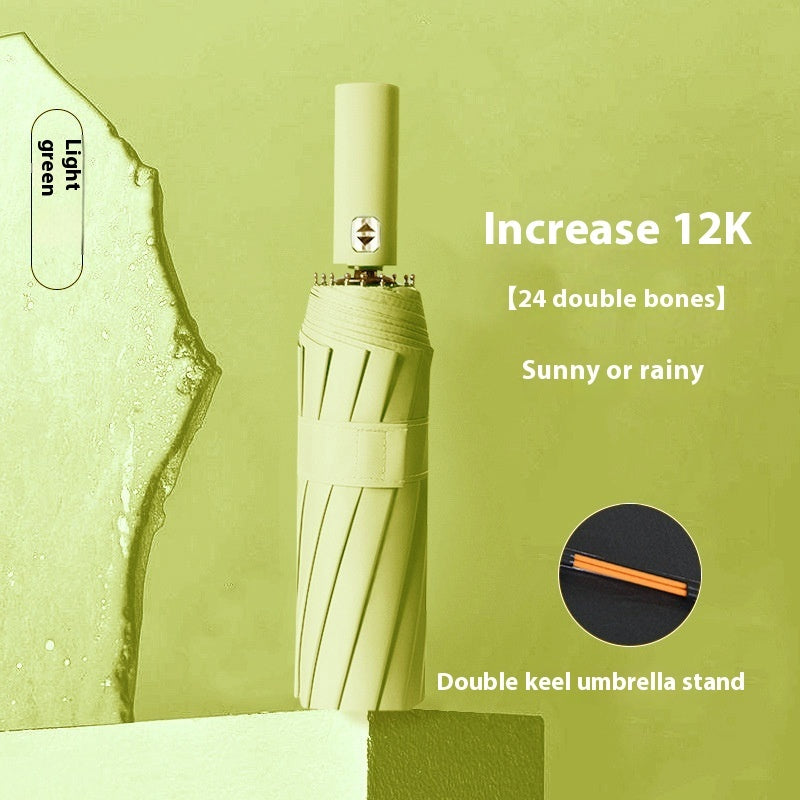 Umbrella Automatic 24-bone Oversized Sun Umbrella af2e7bb9 d4cd 414e 8424 4c9cad1ff41f trans
