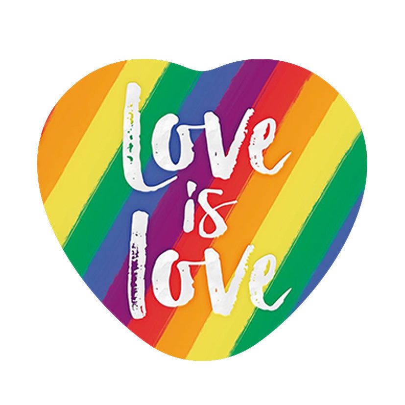 Creative Heart Shaped Rainbow Flag Badge afb5c62d 917e 4a44 b718 5c4e8f2ea821