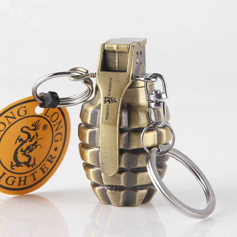 Metal Portable Grenade Modeling Inflatable Grinding Wheel Open Flame Lighter afc0fa14 d34b 49d3 8e55 9d805ca61ca7