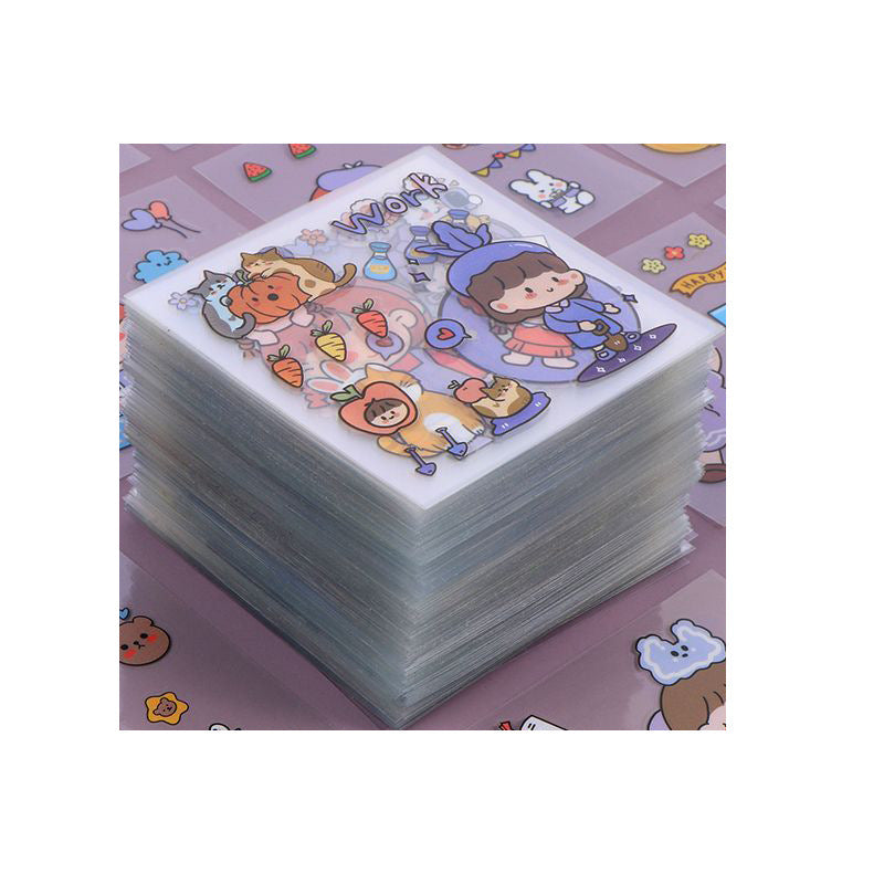 100 Non-duplicate PET Journal Stickers - HD Wireless Product #4
