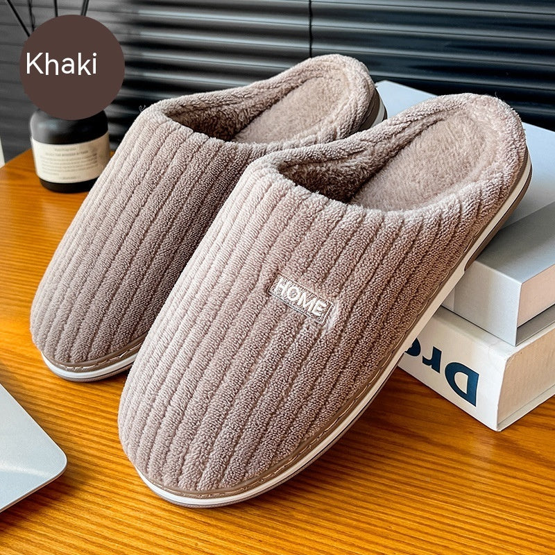 Simple Cotton Slippers Winter Antislip Home afe8549a 969c 4775 bc43 617fdaa7ec52 trans