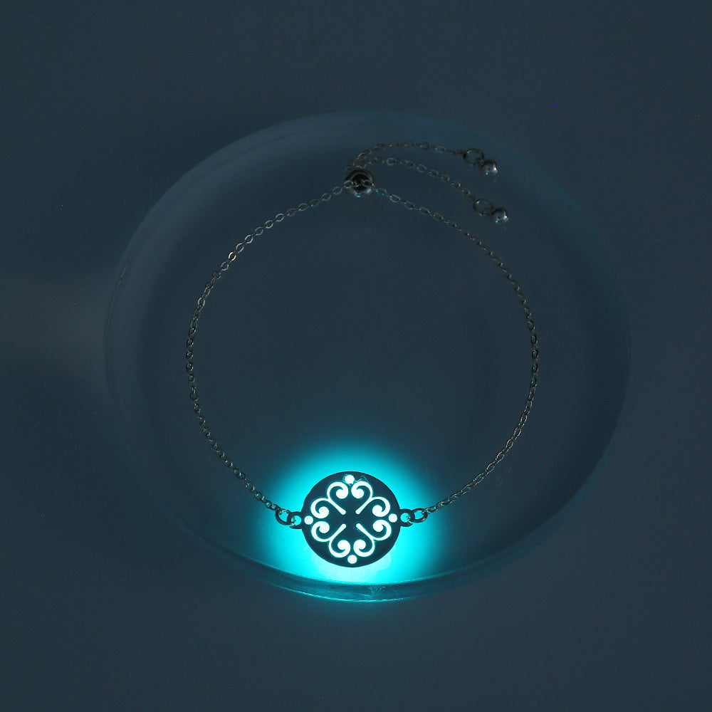 Glow-in-the-dark round copper bracelet b01d09c8 7641 4e31 9591 32d3b58638cf