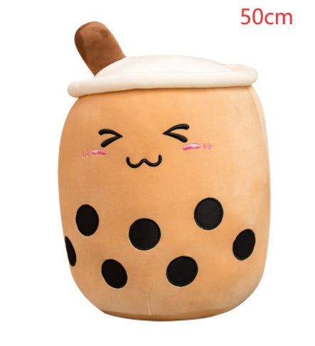 Cute Fruit Drink Plush Stuffed Soft Strawberry Milk Tea Plush Boba Tea Cup Toy Bubble Tea Pillow Cushion Kids Gift b0455377 8