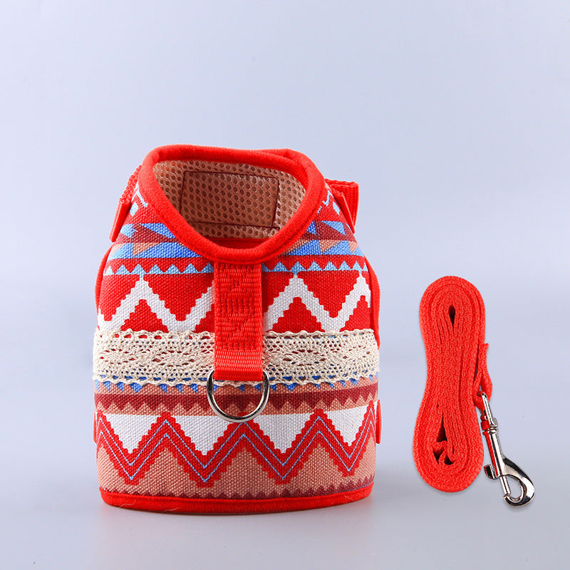 New Dog Leash Clothes Ethnic Style Suit b04f7de4 f808 4fd8 b243 96fe306c5cf1