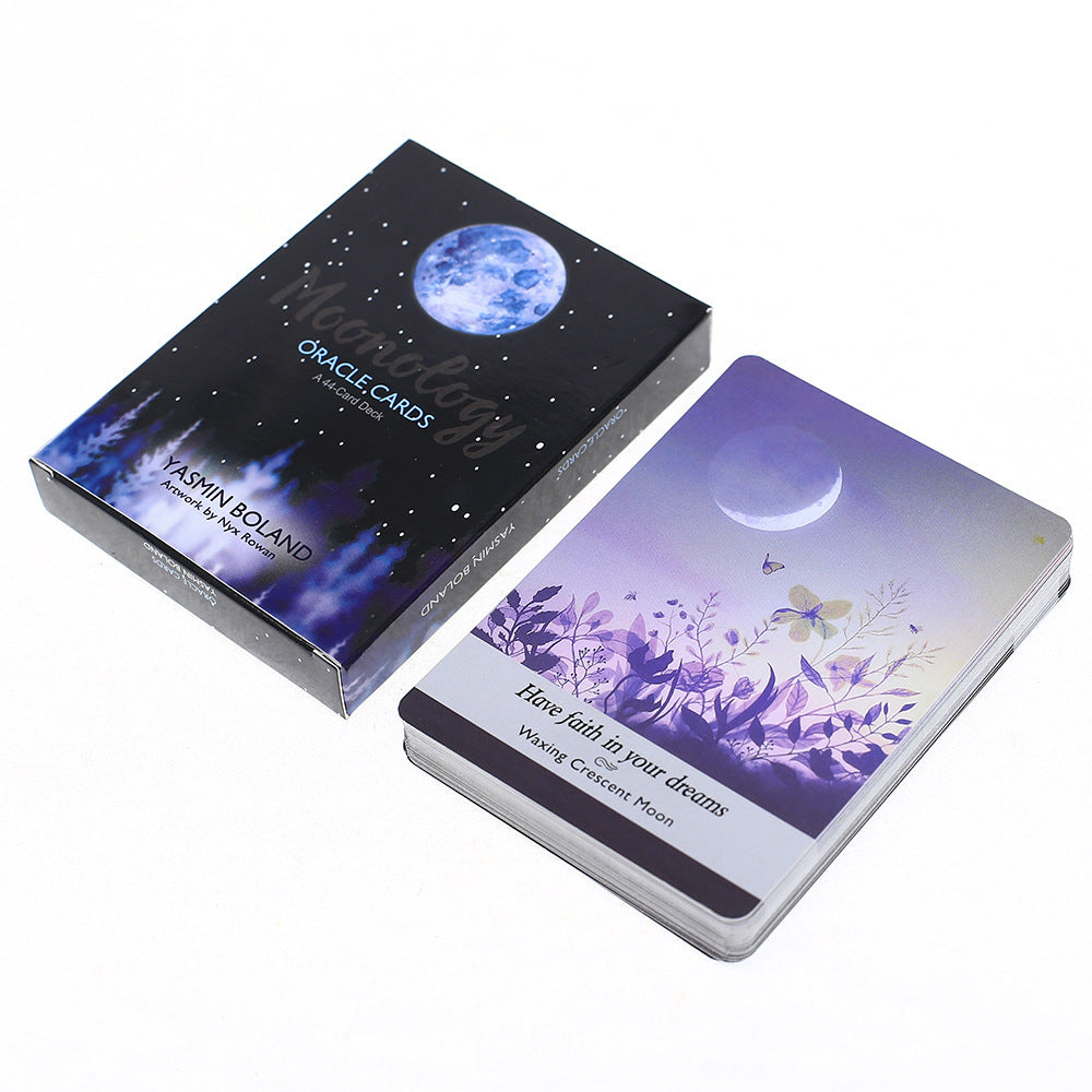 Foreign Trade Explosions English Cards Moon Phase Oracle Card b0a245e9 de61 4415 969a e962e915eb87