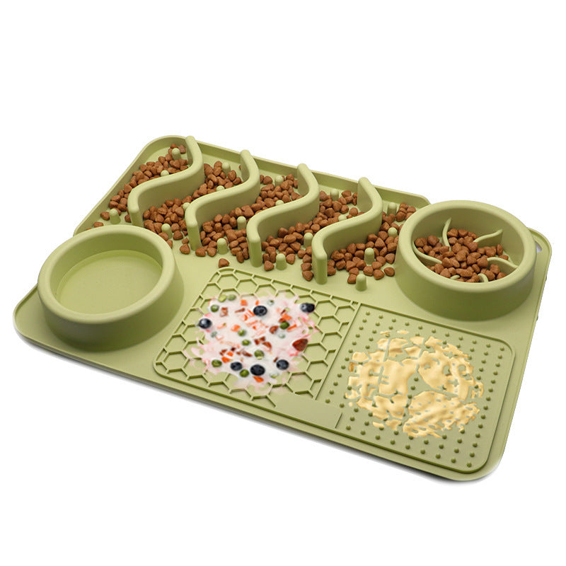 Dog Silicone Licking Pad Pet Licking Mat Silicone Smelling Mat Multifunctional Food Bowl Pets Supplies b0d2bb4b 0fe2 4ca1 a38