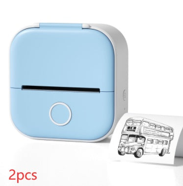 Portable Mini Thermal Label Printer Home Photo Printer Student Wrong Question Printer Bluetooth-compatible Mini Label Printer Price Tag - 图片 26