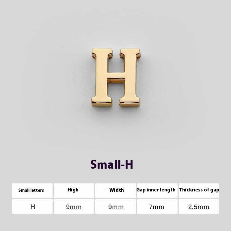 U Perforated 26 English Letters Hardware Accessories b1448b05 7471 44dc a09b 63a8e4c0f03a trans