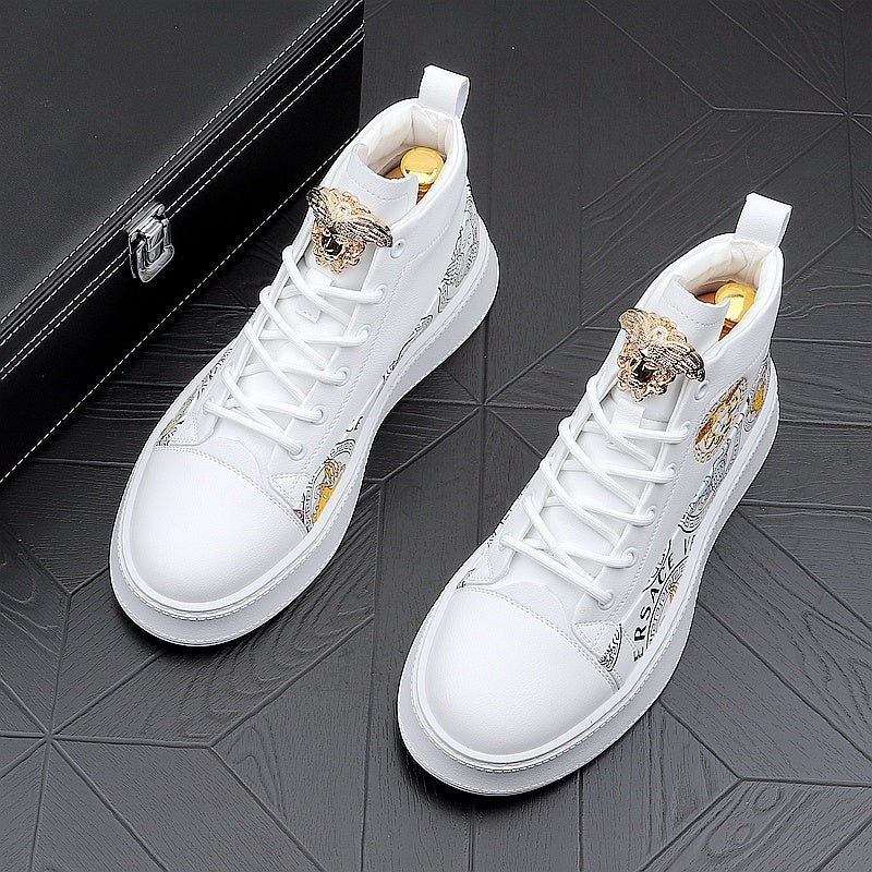 Men's Fashion Personality Versatile Print Board Shoes b1c212a2 a6b7 4eab 9c2c e5a2631eda25