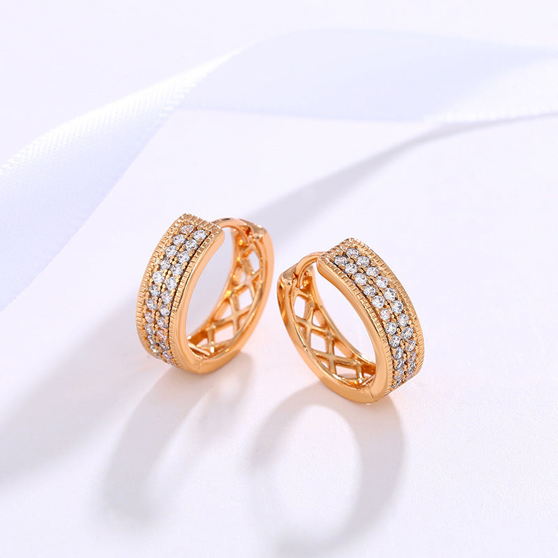 Women's Fashion Graceful Personality Zircon Earrings b1f0bc2d d43a 452d 8b69 0dcc2d96db7f
