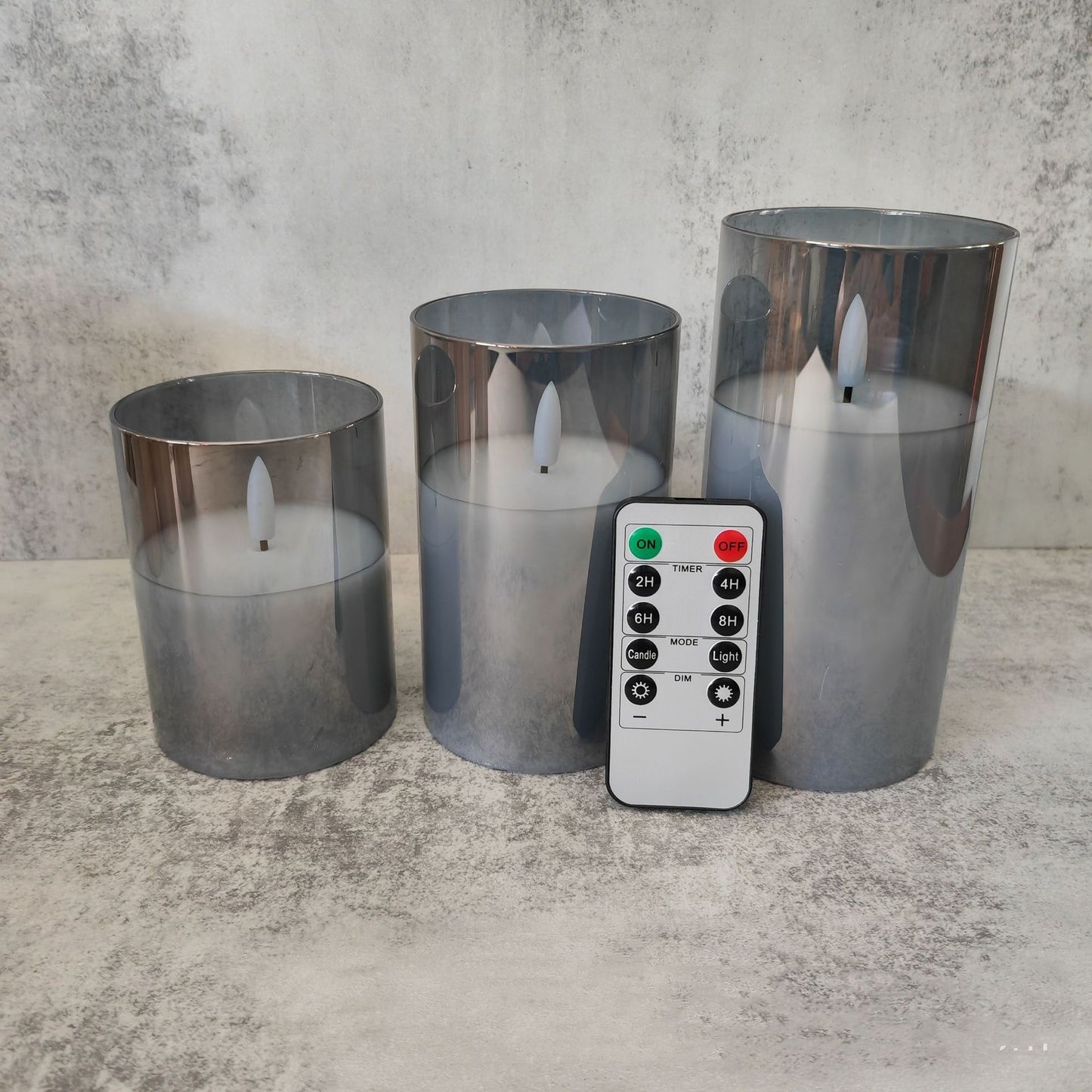 Electroplated Glass LED Electronic Candle Lights Wholesale Rechargeable b26c9808 735b 45ea 90dc 11b2dab4d87a 0386dfca fef9 40