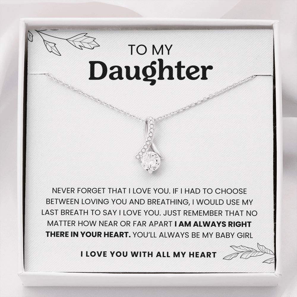 Zircon Pendant Necklace Gift For Daughter b2889993 5152 4e14 b9c9 a5e845ece251