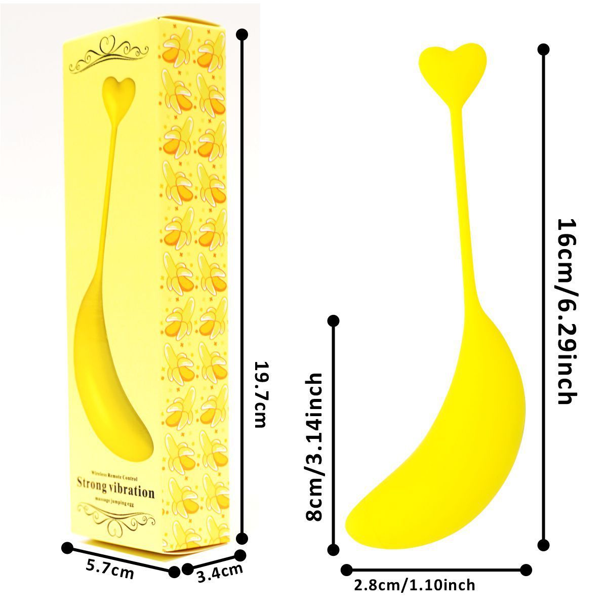 Fruit Banana APP Remote Control Vibration Product Device Wear Plug b39b42db 0267 4827 9d01 aeb62f5f2e31