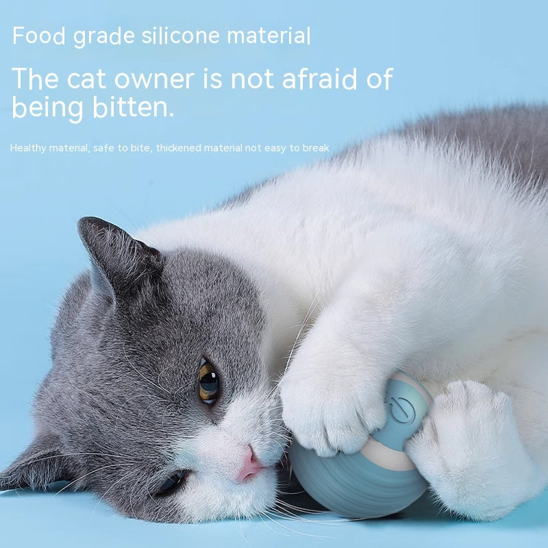 Automatic Moving Bouncing Rolling Ball Smart Cat Toy Ball Self-Moving Kitten Toy For Indoor Cat Kitten b39e1bf3 d753 417e a78