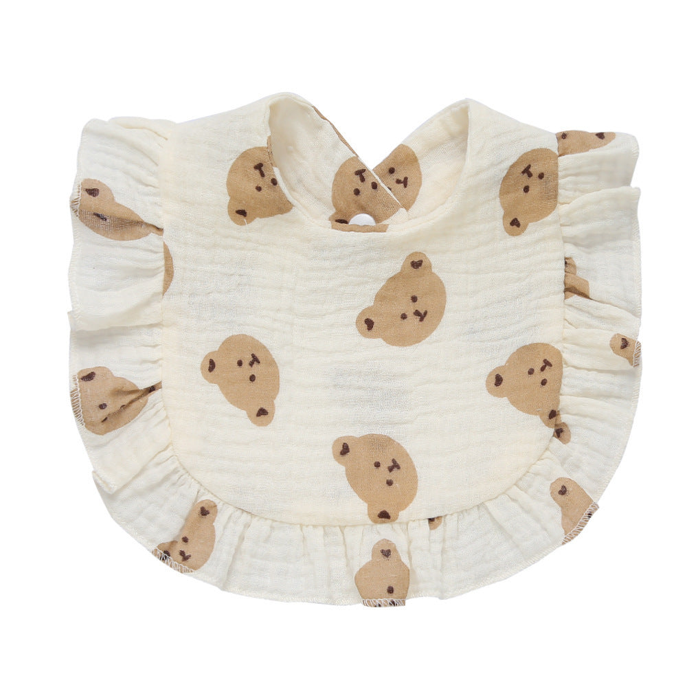 Baby Cotton Printed Gauze Bib b3b1b34d 8565 4be0 b902 58f57acbb38b