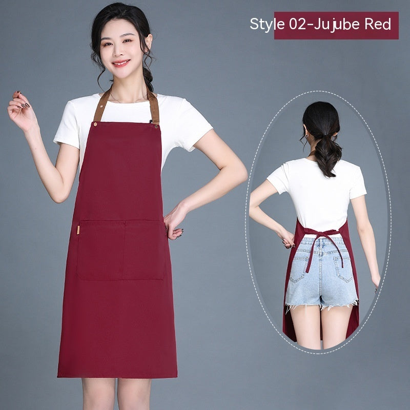 Women's Wear-resistant Stain-resistant Breathable Waterproof Apron b4be740e 867f 49f4 8a98 45751f2d36cc trans
