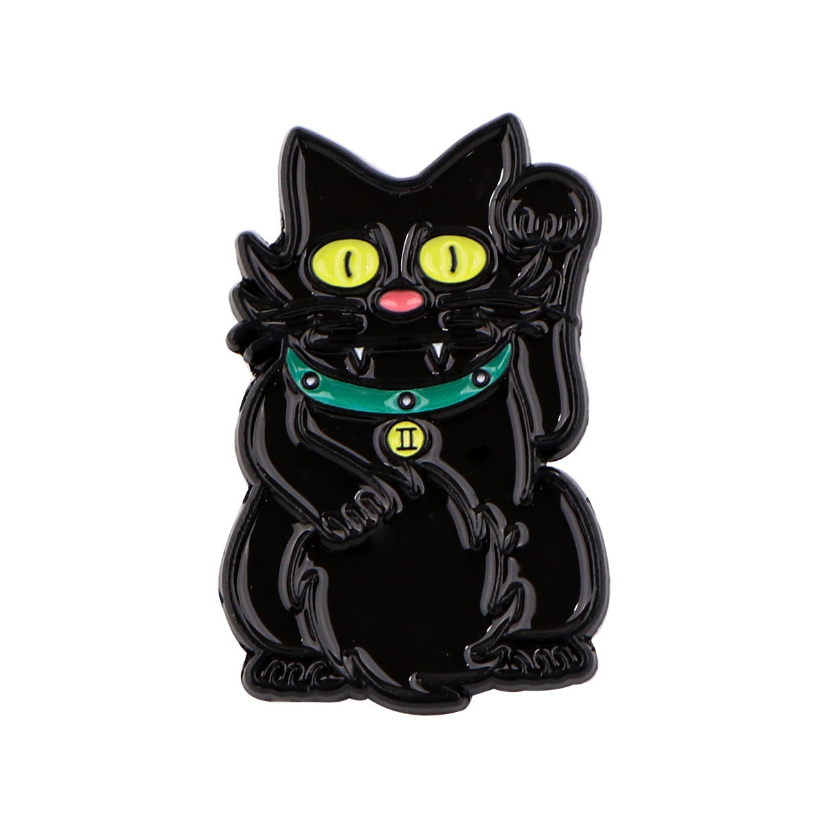 Creative Cartoon Cute Black Cat Alloy Brooch b50de7de 097c 4de7 aaee 30efa199957b