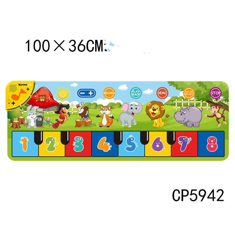 Children's Early Childhood Education Animal Piano Mat Multifunctional Music Blanket Toy b5273e8a d2af 4dc9 8f88 1cd8a19370bd