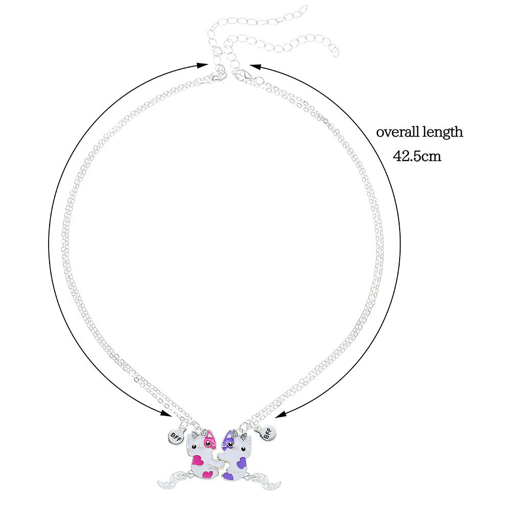 Cute Cat Activity Tail Magnet Phase Attractor Necklace b612f680 7e93 4002 b579 3d89e5cc2ad9