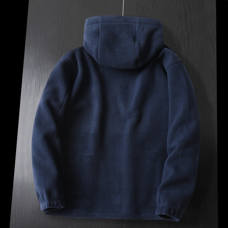 Winter Plus Size Men's Brushed Hoody b6547366 6b89 4c83 8d27 33bd1ae622e4