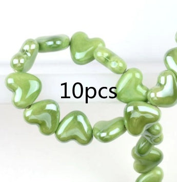 Cross Hole Love Ceramic Beads b6f181bb 8288 44e7 b4f4 5718afa8146f