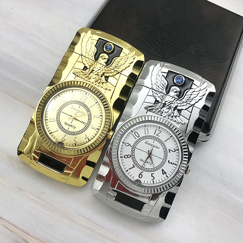Personality Running Lamp Inflatable Watch Windproof Lighter b6f61413 58a4 4afe bd8b 73b845643954