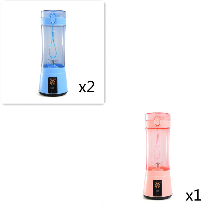 Portable Electric Fruit Juicer Wireless USB Rechargeable Mini Mixer Multifunction Summer Smoothie Blender Machine Kitchen Sup