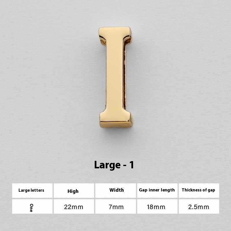 U Perforated 26 English Letters Hardware Accessories b77ee730 7582 49c2 94ef 507f36d619f0 trans
