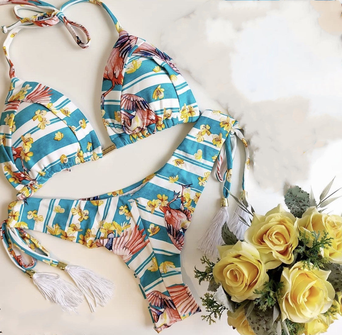 Women's Beach Split Printed Swimsuit b7971682 04fd 44d2 b9c5 b8365e778db7 c01da10c 4c5b 4cd5 a9d8 1b5e501c1d01