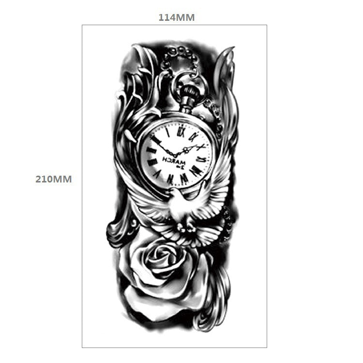 Animal Pattern Tiger Lion Half Arm Water Transfer Imitation Tattoo b8327fa7 9812 4670 ae10 c59dbf30dd90