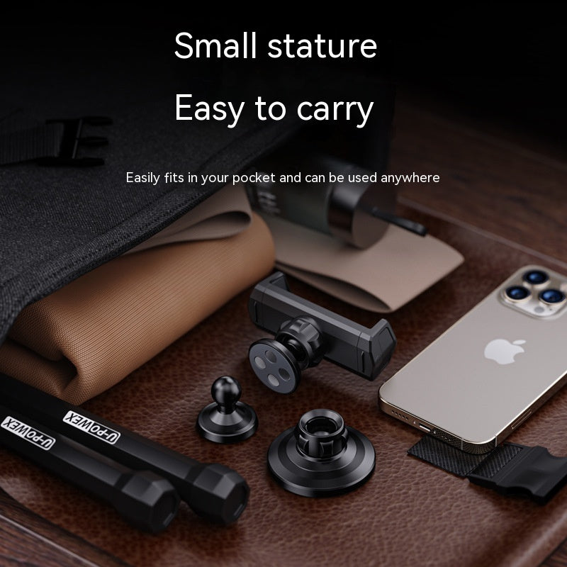 Bracket Gym Kitchen Bathroom Magnetic Suction Bracket Can Rotate 360 Degrees Portable Phone Holder - 图片 3