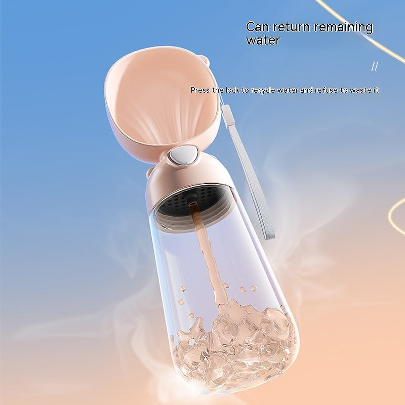 Portable Dog Water Bottle Food And Water Container For Pet Pets Feeder Bowl Outdoor Travel Drinking Bowls Water Dispenser b90