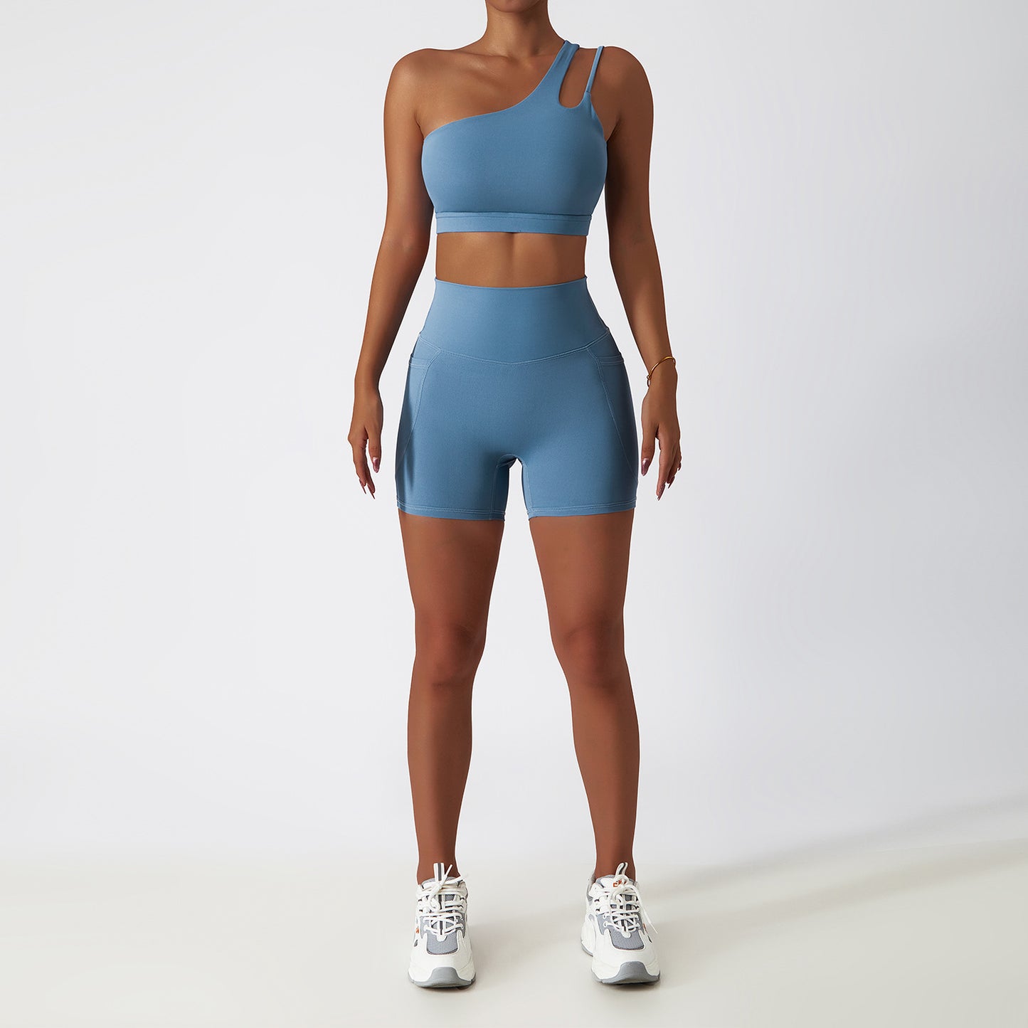 Quick-drying Tight Yoga Clothing Women's Pocket Running Sports Suit b9272de1 a24f 454d adc6 47860b94b16a