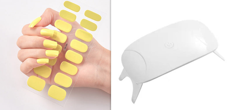 Waterproof and Long Lasting Nail Stickers Letter Color Nail Stickers Full Stickers b987f0e4 9383 4b01 bc84 59f74580f203